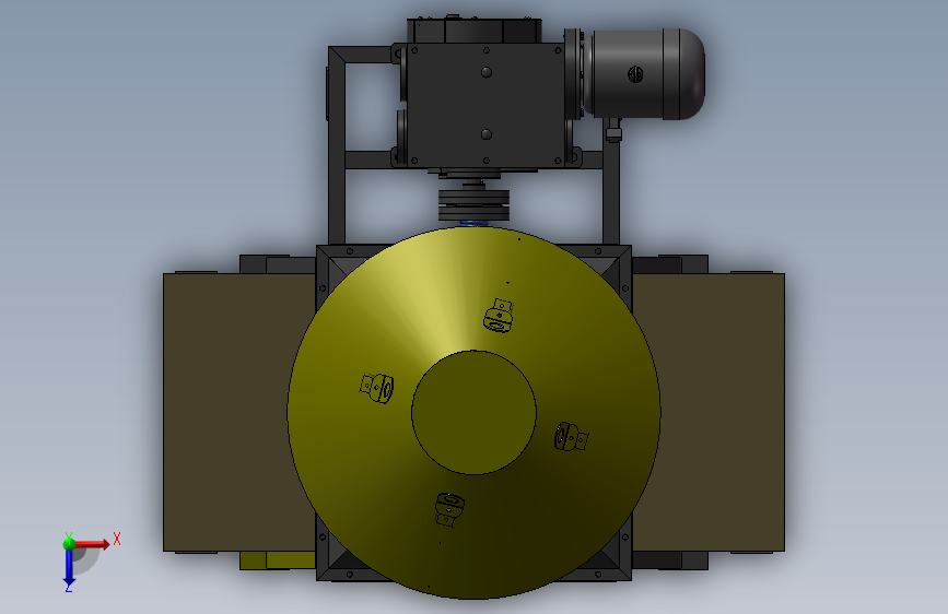 K4352-环链垂直连续升降提升机_SOLIDWORKS 2021_模型图纸下载 – 懒石网