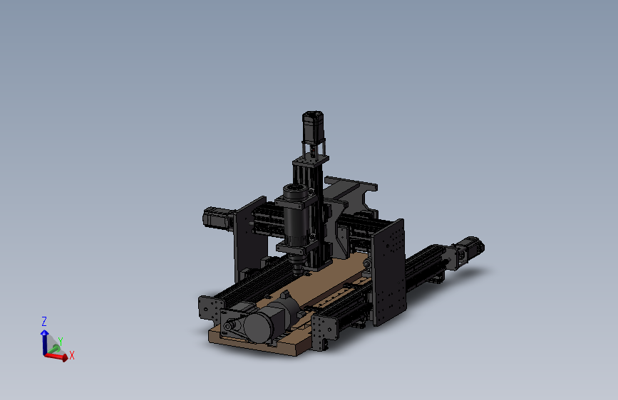 K5083-750 x 500 mm4轴雕刻机