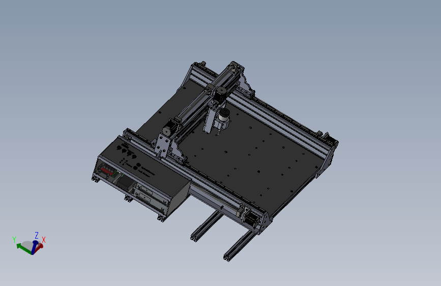 K5266-3 轴雕刻机700x550x80mm