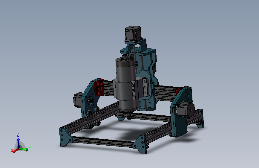 K5273-5kw-40x40cm雕刻机