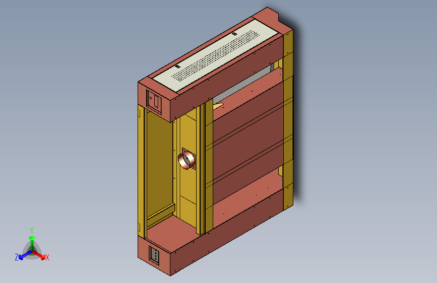K5300-Pro ENGINEER   雕刻激光箱3d_4799