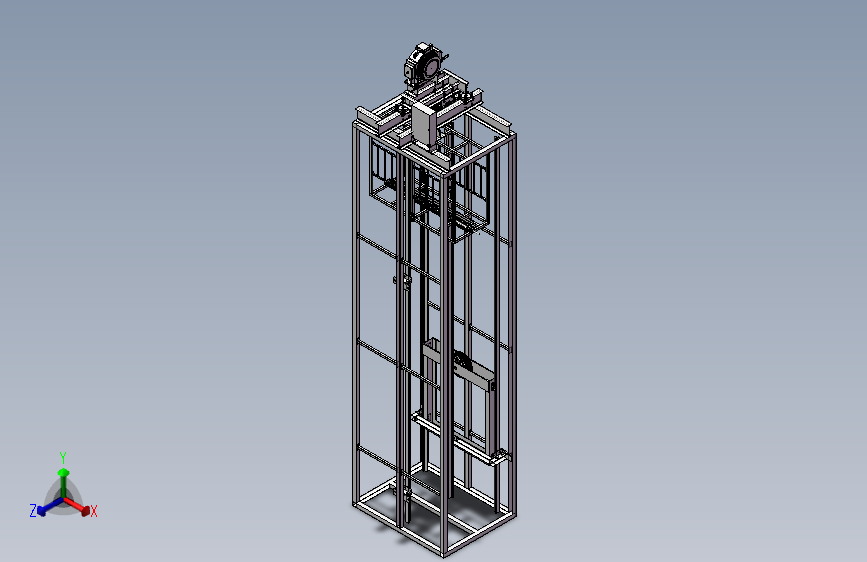 K5562-电梯内部结构