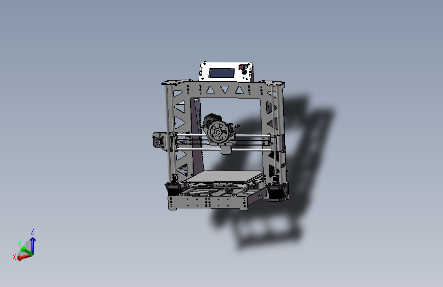 K6318-Prusa i3 Steel LCD Full-3d打印机