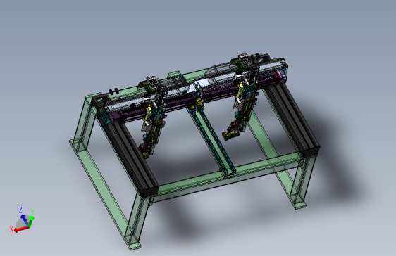 K6736-200x400x665三轴模组