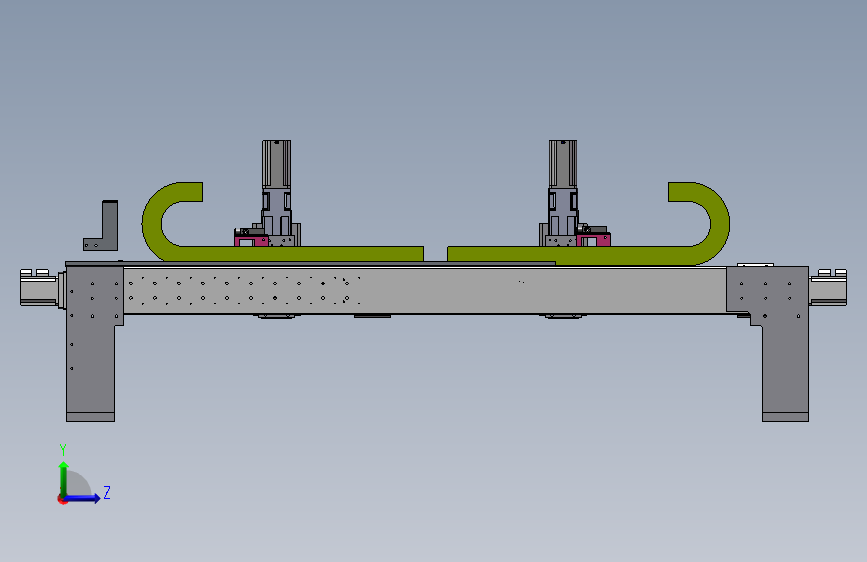 K6990-单轴双模组_SOLIDWORKS 2016_模型图纸下载 – 懒石网
