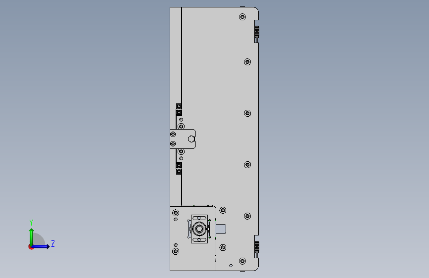 K7041-0.41米0.25米皮带输送机构_SOLIDWORKS 2012_模型图纸下载 – 懒石网