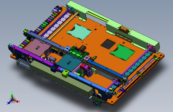 K7169-0.9米宽度可调输送机构
