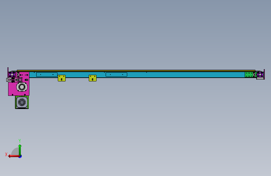 K7302-2米0.95米皮带输送机构