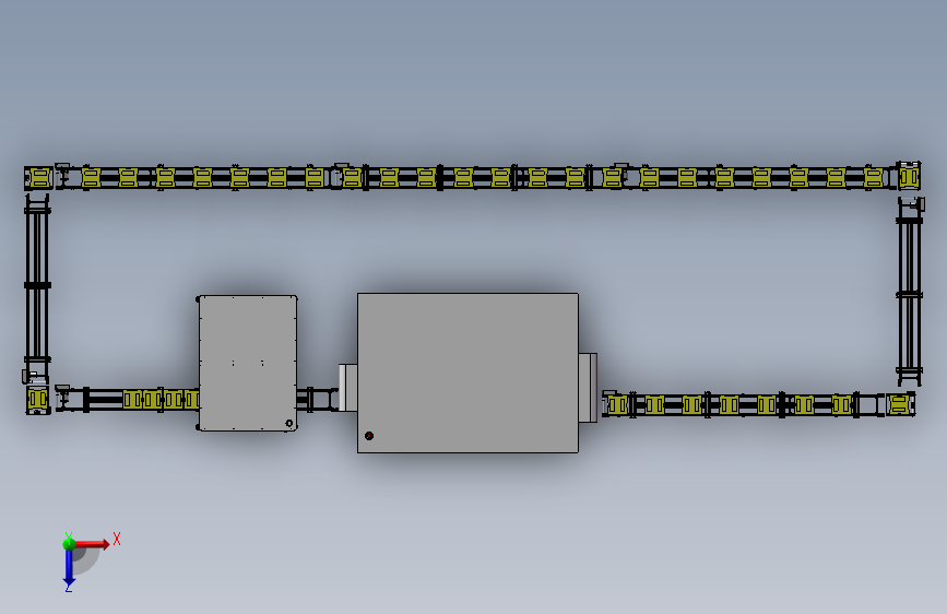 K7450-回流线自动灌胶+烘烤产线_SOLIDWORKS 2021_模型图纸下载 – 懒石网