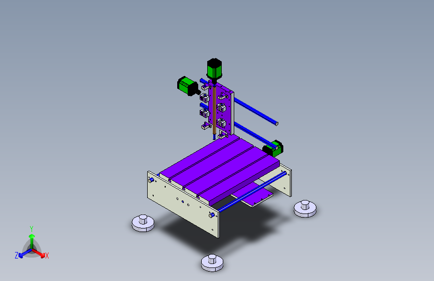 K7594-教学使用数控机床3D数模图纸 CATIA设计