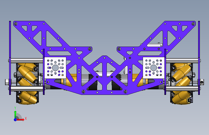 K8763-一种麦克纳姆车轮底盘
