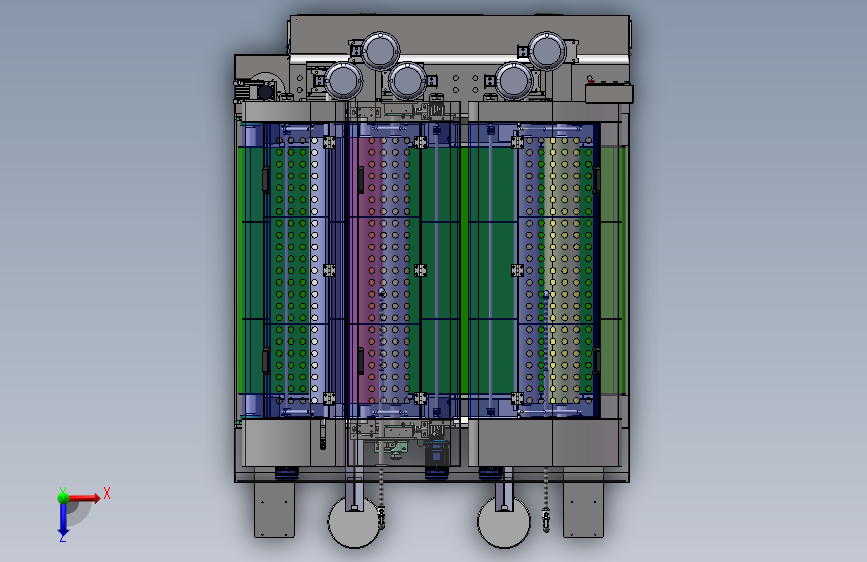 K8891-木板辊涂机_辊式涂胶机_SOLIDWORKS 2018_模型图纸下载 – 懒石网
