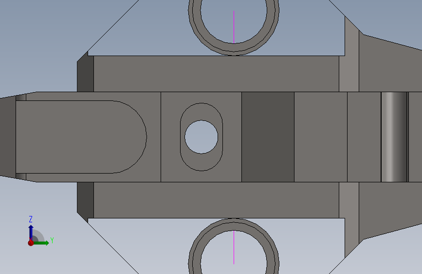 高亚麻柜 主视图