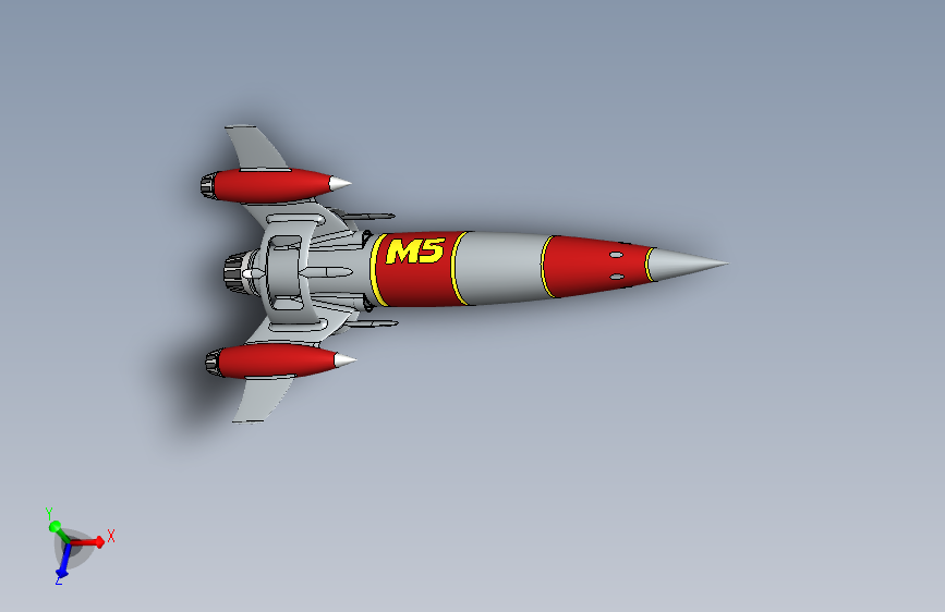 太空探索的未来宇宙飞船模型