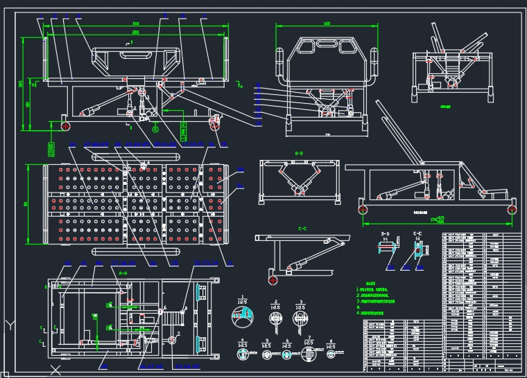 多功能医用护理床的结构设计及优化 (优秀通过答辩)