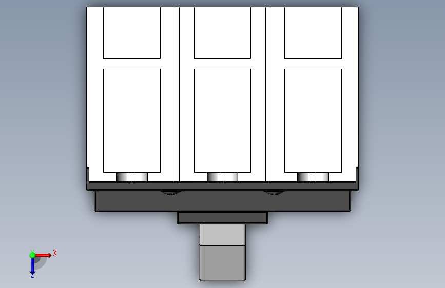 断路器 A1A 125 TMF ABB 俯视图