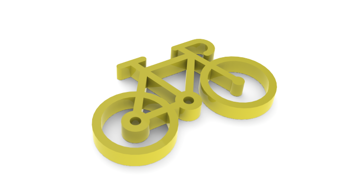 可打印的“Fiets”
