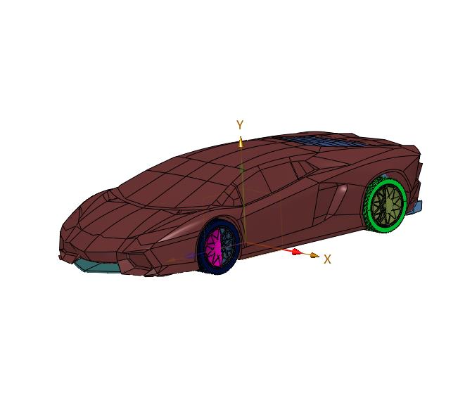 Aventador旗舰超级跑车