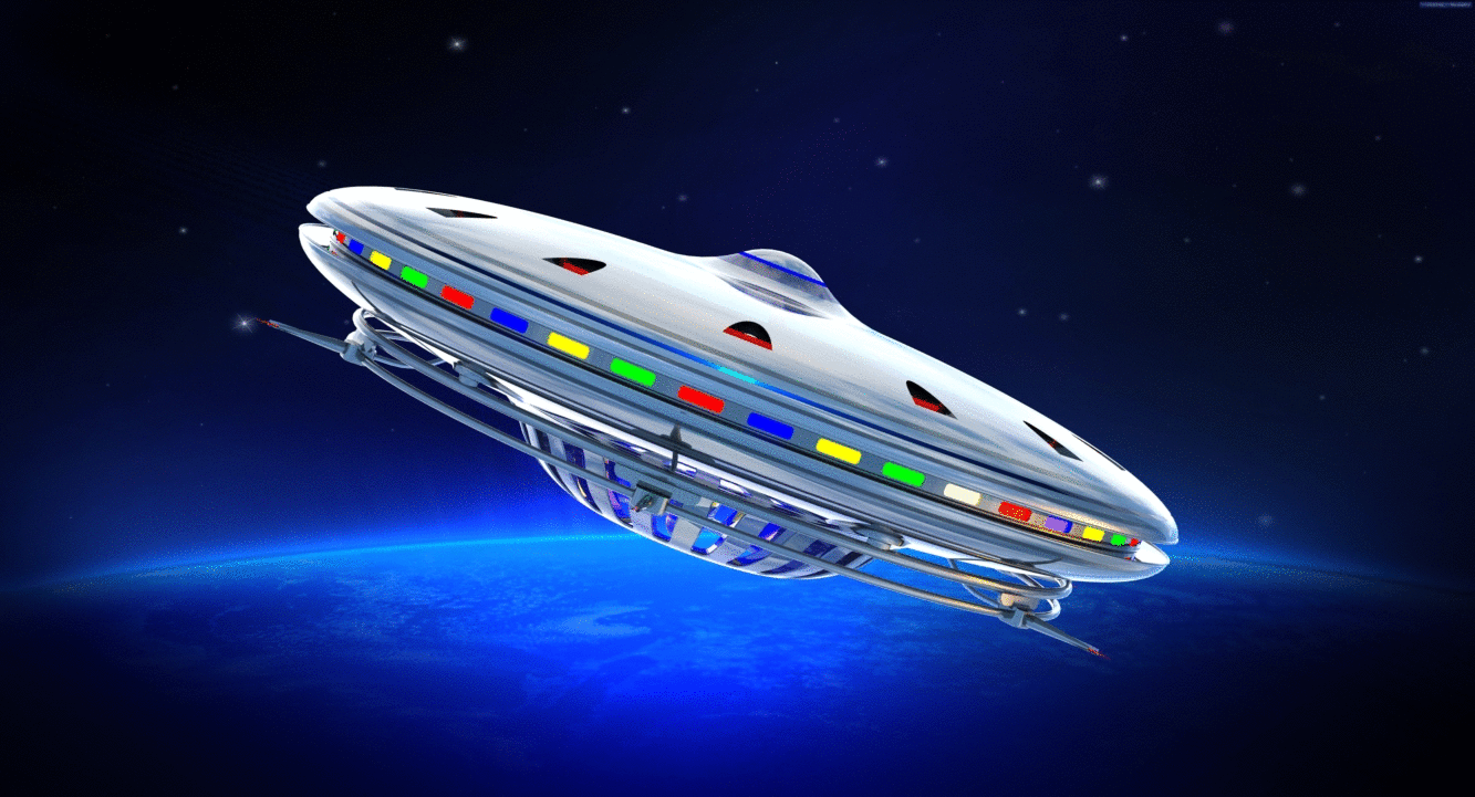 不明飞行物, 空间, 宇宙飞船