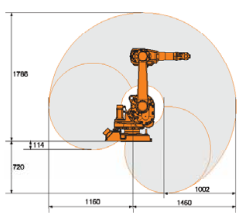 abb irb1600-X-1.45工业机器人三维模型和资料