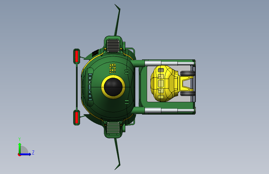 国际救援的“重载运输船”_SOLIDWORKS 2015_模型图纸下载 – 懒石网