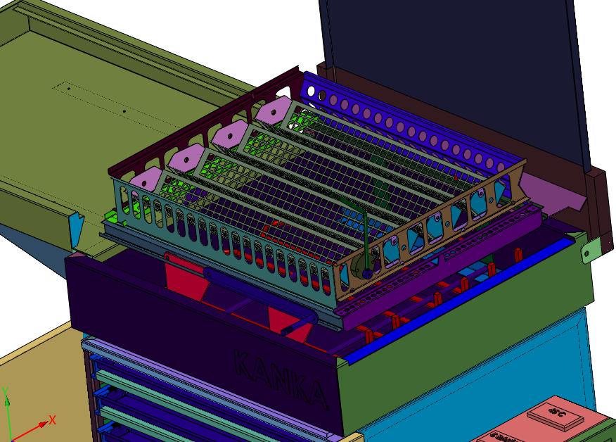 大容量商用单缸电炸锅专用机