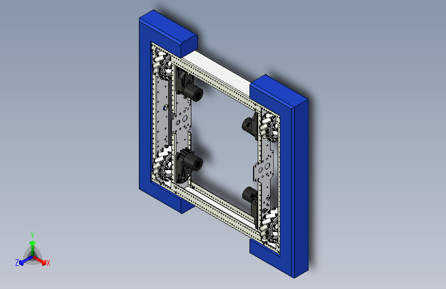 Y2000-麦克纳姆轮 6964_mecanum_drive_base STP