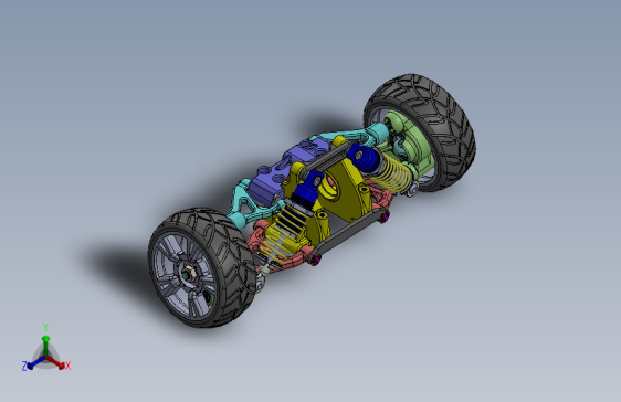 Y0001-悬挂系统 car-suspension-system-5 2 SW