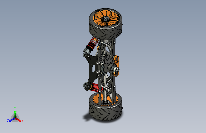 Y0031-悬挂系统 GTX  Rear suspension STP IGS X_T