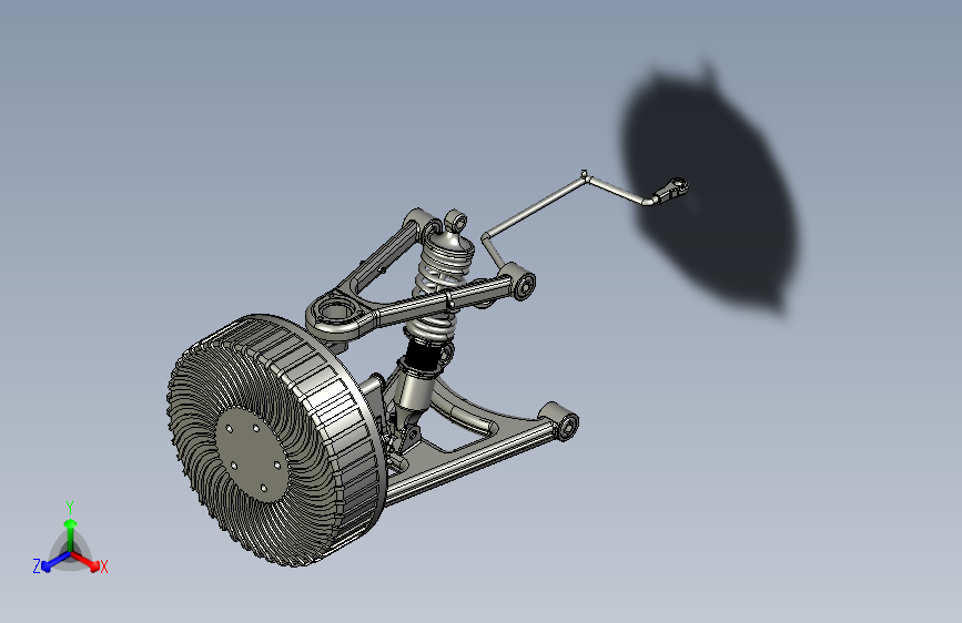 Y0037-悬挂系统 inwheel-suspension STP