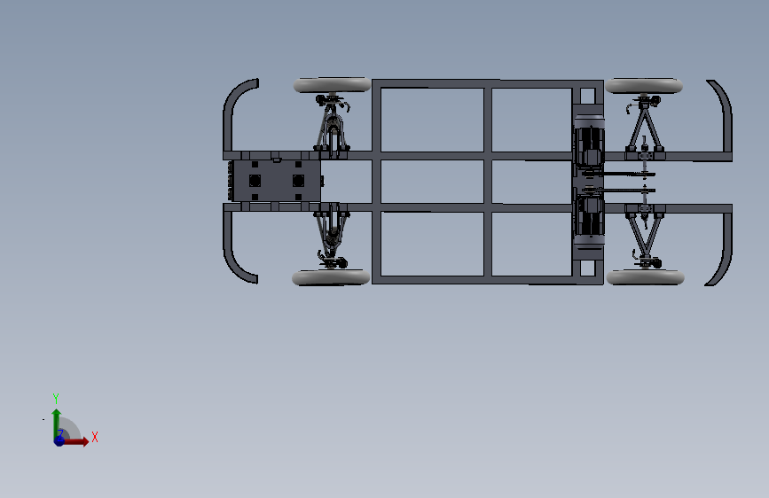 Y0046-悬挂系统 Motor And Battery Location SW