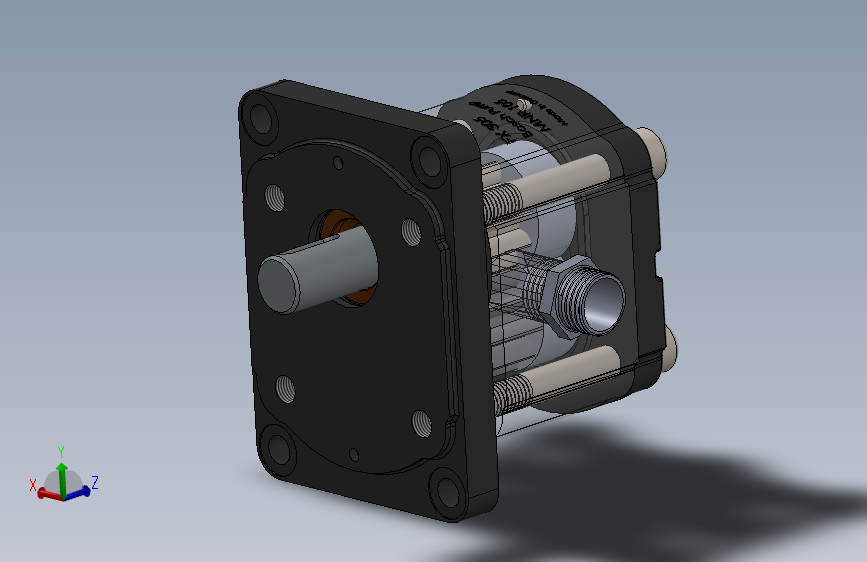 Y0162-泵 hydraulic-pump-28 SW IGS