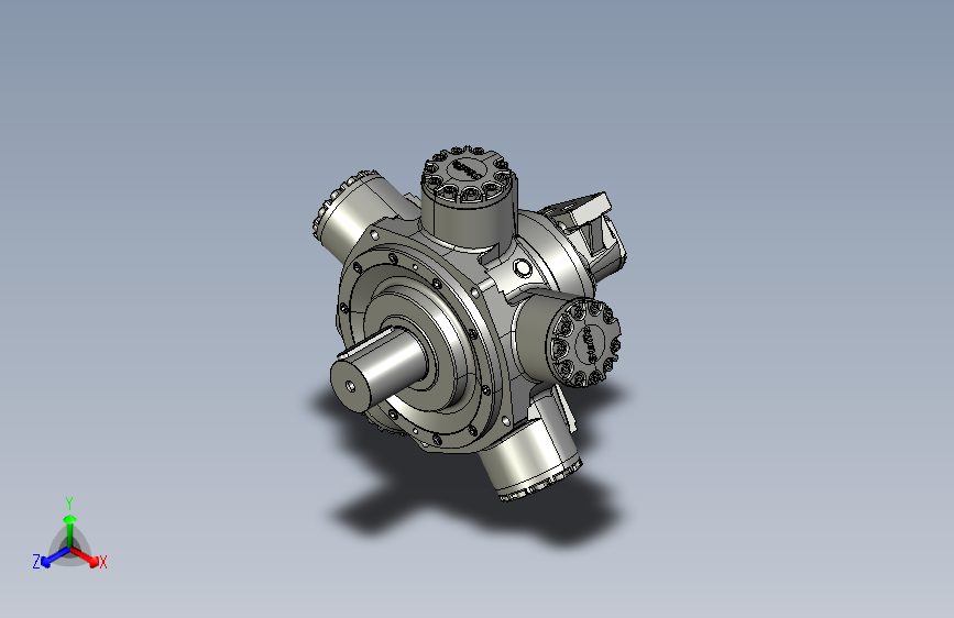 Y0186-泵 radial-piston-hydraulic-motor-fluid-column-type STP
