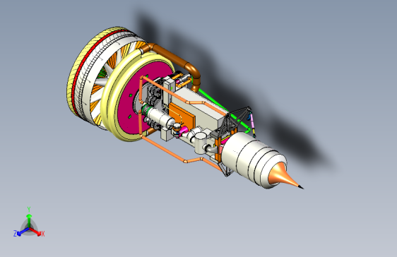 Y0293-航空发动机 TurboRock_Engine STP