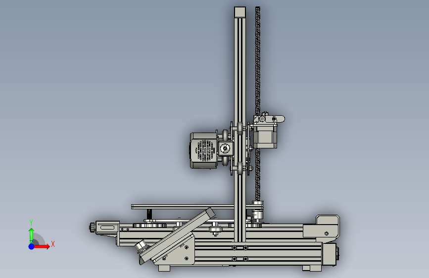 Y0371-3D打印机Creality-Ender3-V2-rev4 正面视图