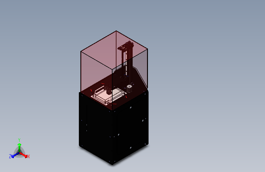 Y0377-3D打印机dlp-sla-3d-printer SW STP X_T