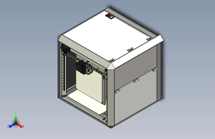 Y0385-3D打印机fdm-printer-void3d IGS