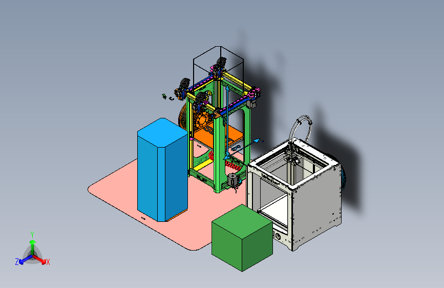 Y0407-3D打印机SL_ST 3D STP