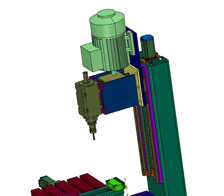 电脑数控小型台式钻攻丝一体铣床
