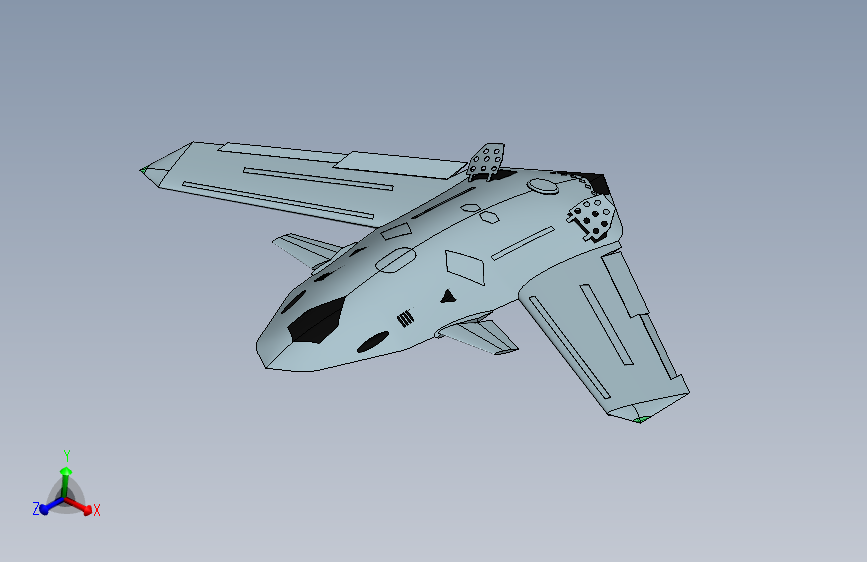 Y0641-无人机 autonomous-highly-agile-hunter-killer-ucav-ahahk SW IGS