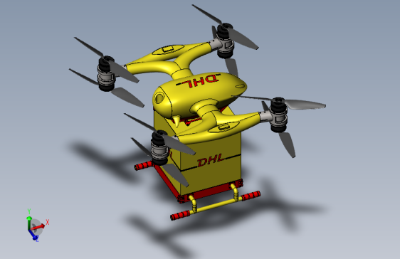 Y0676-无人机 drone-507 SW STP