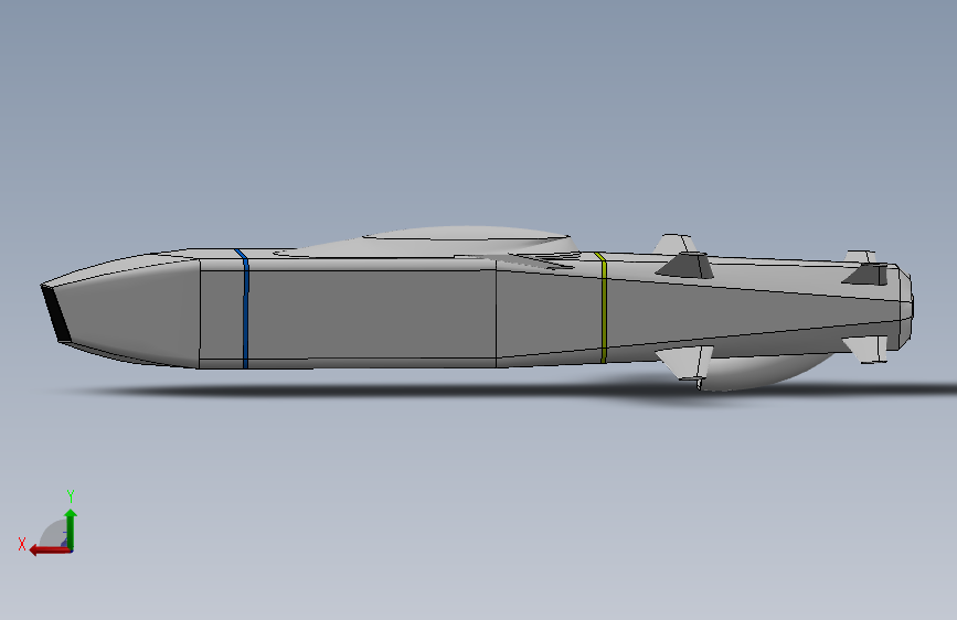 Y0775-无人机 stand-off-missile-som SW