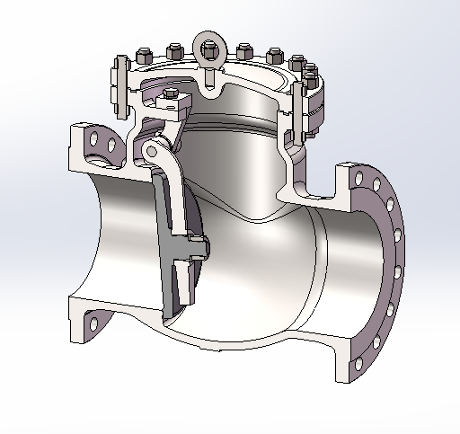DN300 PN40旋启式止回阀