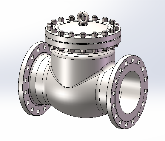 DN300 PN40旋启式止回阀