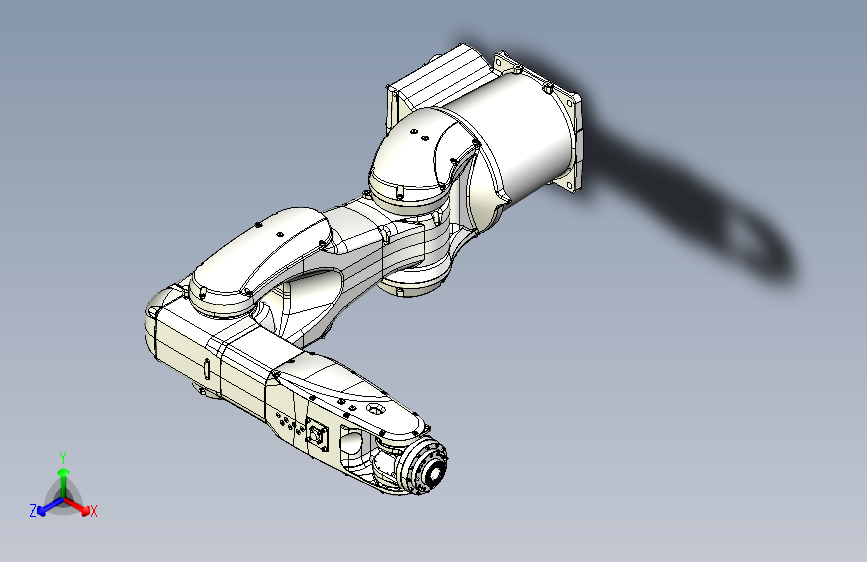 Y0994-那智工业机器人 nachi mz07 6axis industrial robot