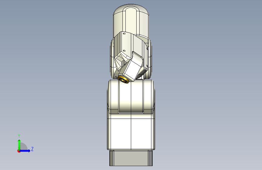 Y1303-工业机器人 mitsubishi-rv2a 左侧视图