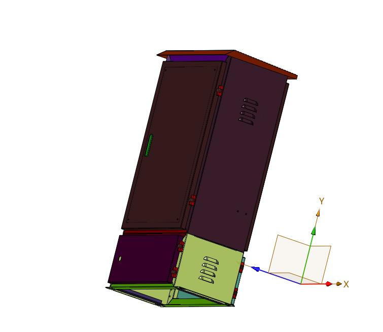 户外室外监控防水不锈钢配电箱