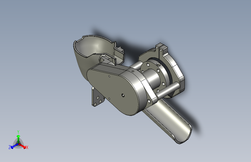 Y1346-工业机器人 robot-ladle-tool