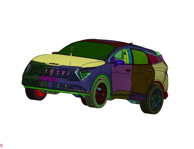 起亚智跑混合动力中大型suv