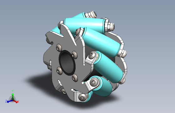 Y1975-麦克纳姆轮 mecanum-wheels-using-solidworks SW